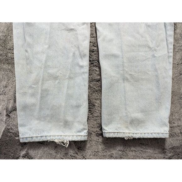 Vintage SilverTab Levi's Baggy Y2K Jeans Men's Size 32 Light Wash - Picture 12 of 14